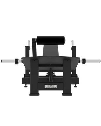 PLATE-LOADED HIP THRUST GLUTE DRIVE MACHINE VERSION 2