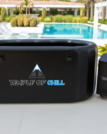 HORIZONTAL INFLATABLE COLD PLUNGE TUB + WATER CHILLER BUNDLE