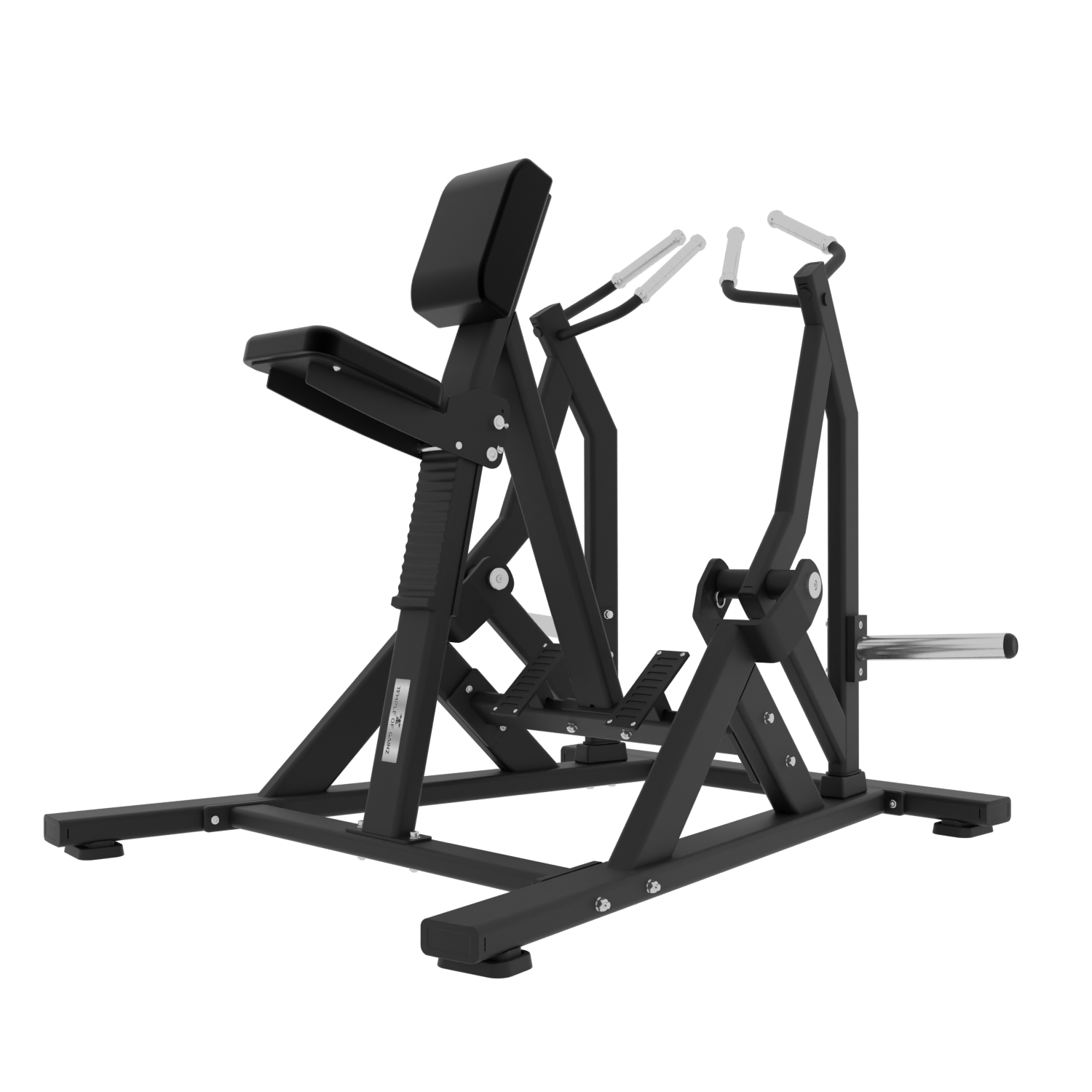 PLATE-LOADED ISO-LATERAL ROWING MACHINE – Temple of Gainz