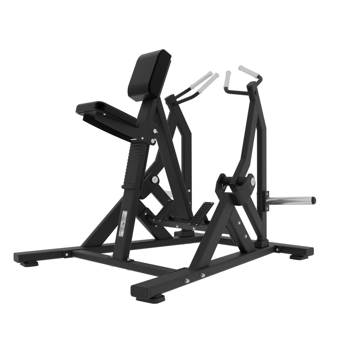 PLATE-LOADED ISO-LATERAL ROWING MACHINE – Temple of Gainz