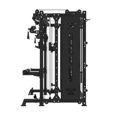 ALL-IN-ONE POWER RACK + FUNCTIONAL TRAINER + SMITH MACHINE – Temple of ...