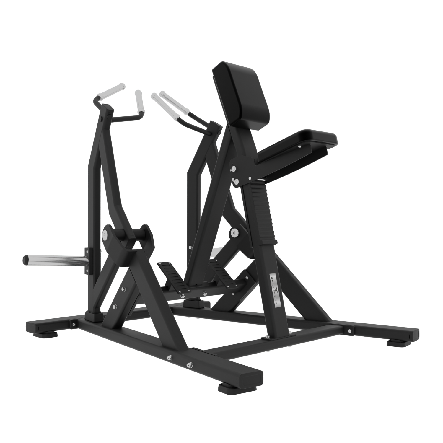 PLATE-LOADED ISO-LATERAL ROWING MACHINE – Temple of Gainz