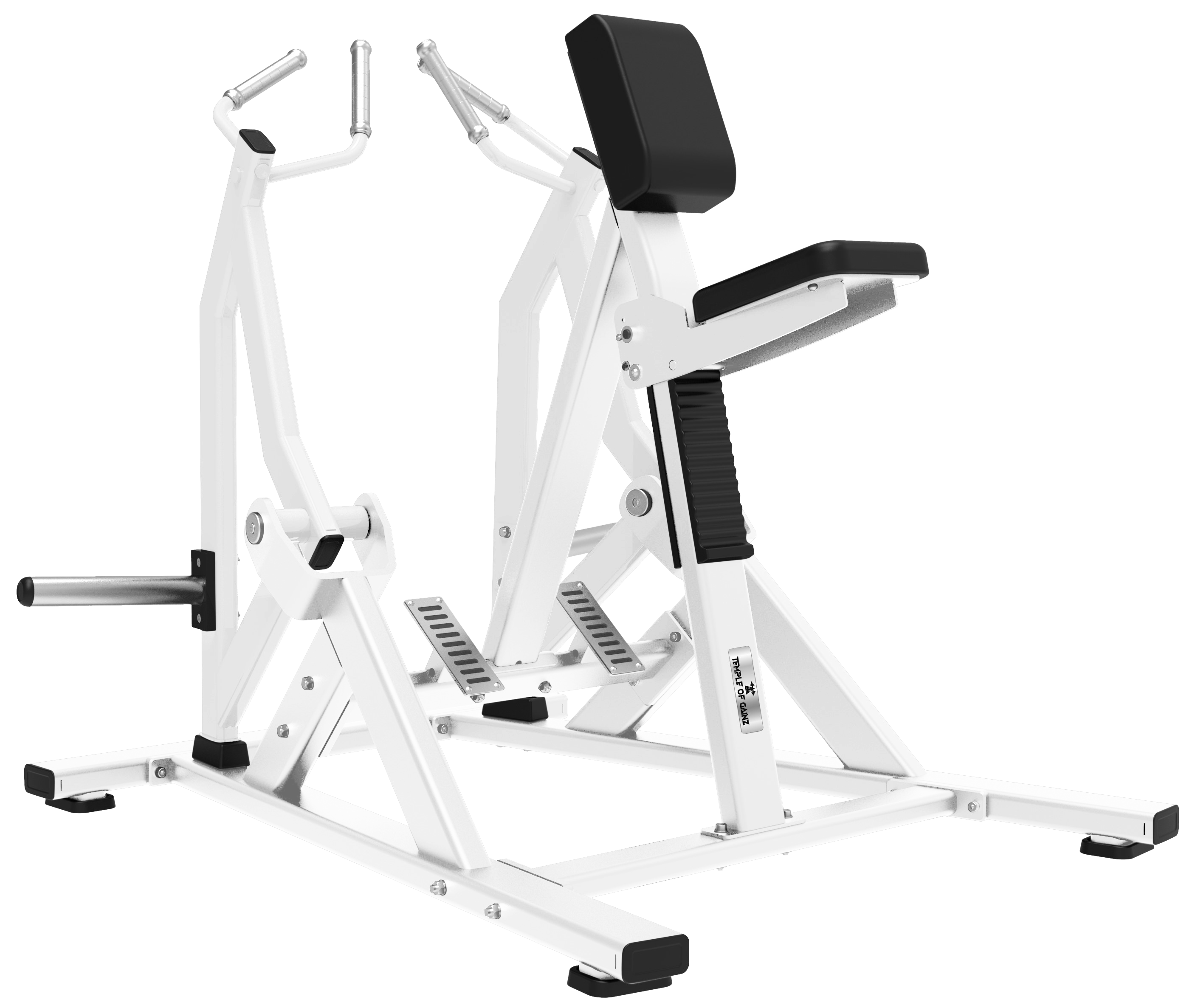 PLATE-LOADED ISO-LATERAL ROWING MACHINE – Temple of Gainz