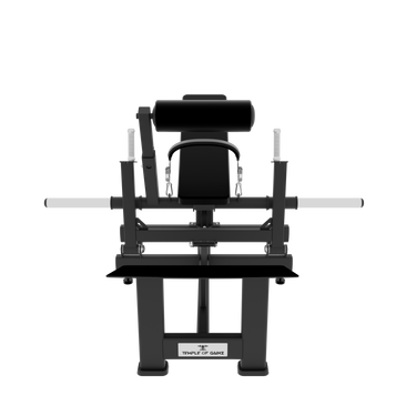 PLATE-LOADED HIP THRUST GLUTE DRIVE MACHINE VERSION 3