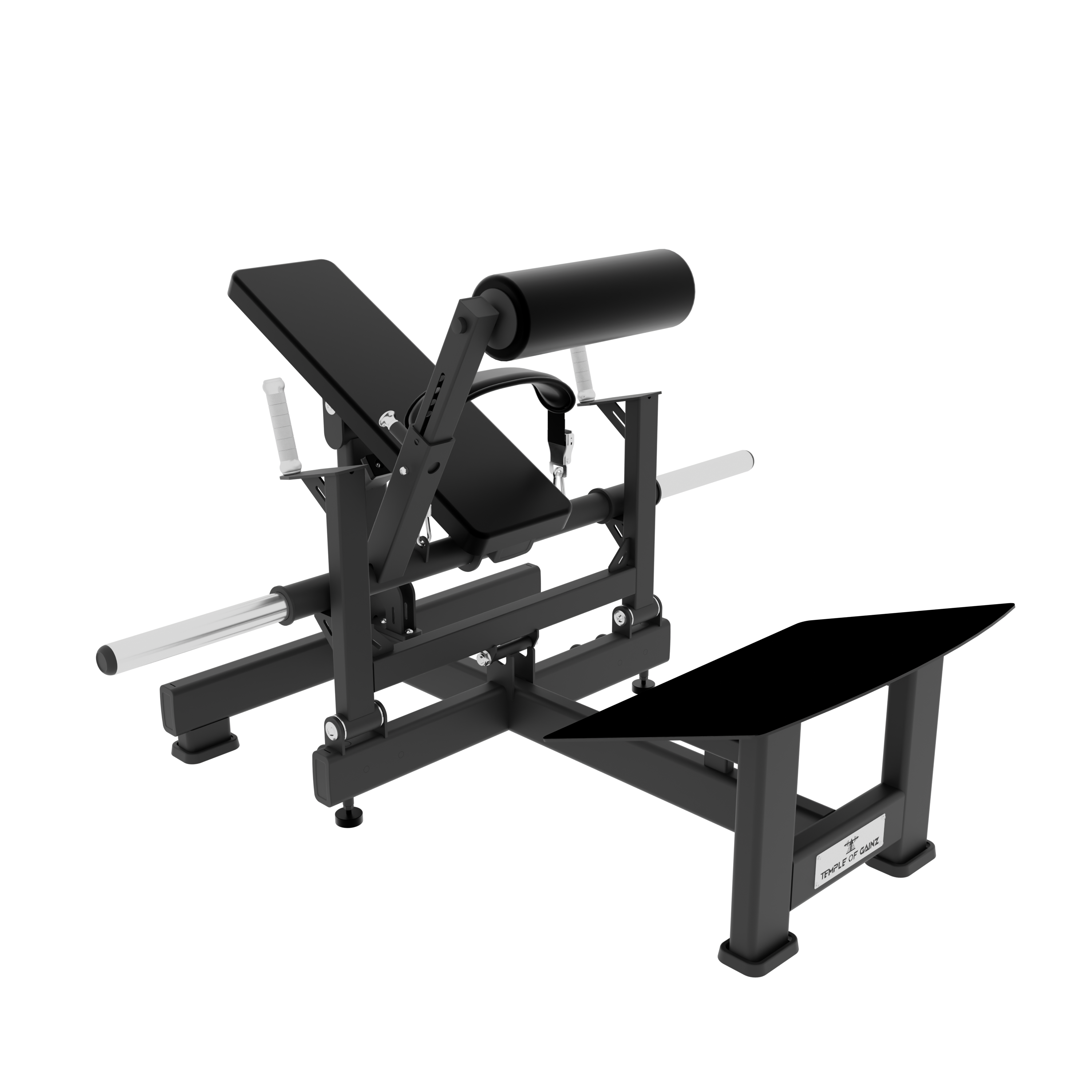 Hip Drive Machine PLATE-LOADED HIP THRUST GLUTE DRIVE MACHINE VERSION 3 – Temple of Gainz