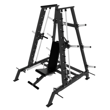 "THE OMNIPRESS" PLATE-LOADED ADJUSTABLE FID CONVERGING SMITH MACHINE (PREORDER)