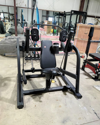 PLATE-LOADED LAT PULLOVER MACHINE