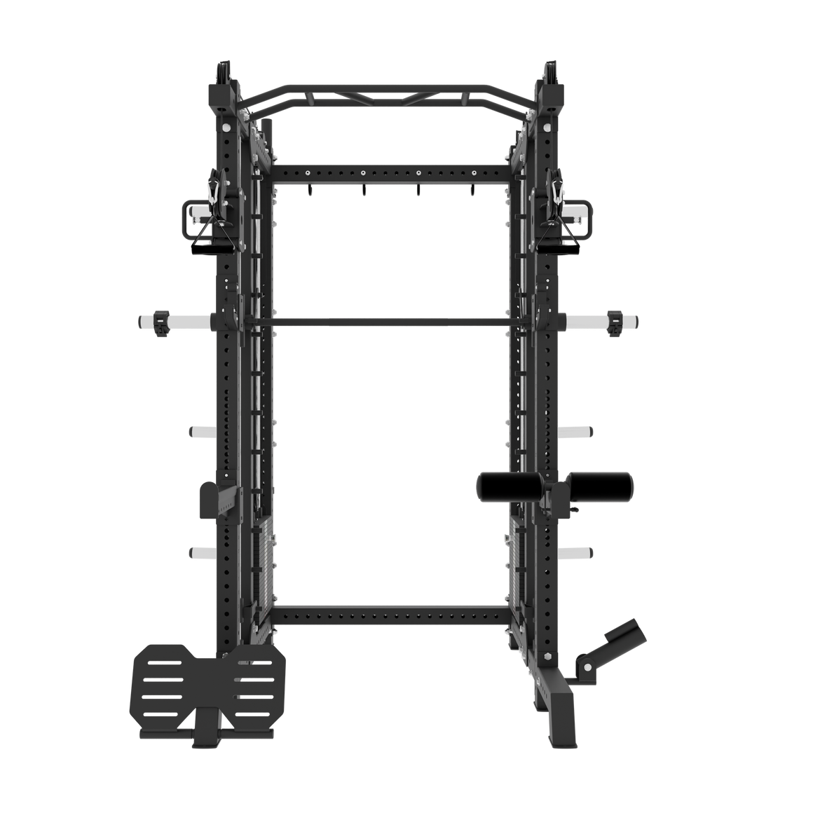 ALL-IN-ONE POWER RACK + FUNCTIONAL TRAINER + SMITH MACHINE VERSION 2 ...