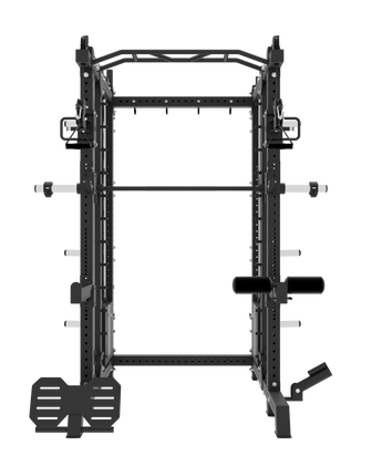 ALL-IN-ONE POWER RACK + FUNCTIONAL TRAINER + SMITH MACHINE VERSION 2