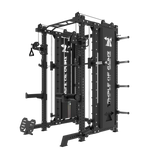 ALL-IN-ONE POWER RACK + FUNCTIONAL TRAINER + SMITH MACHINE VERSION 2 ...