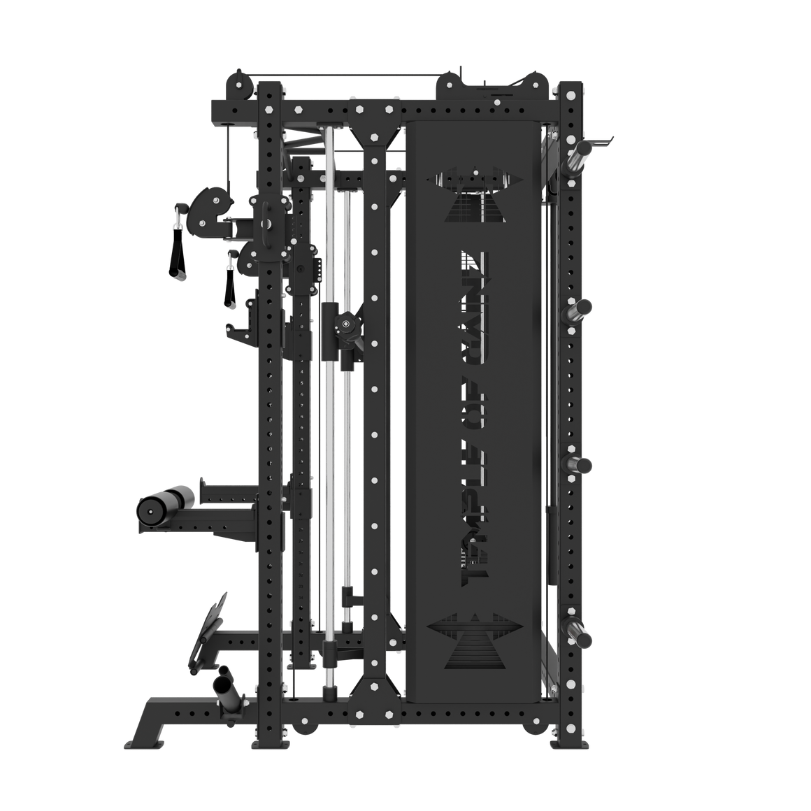 ALL-IN-ONE POWER RACK + FUNCTIONAL TRAINER + SMITH MACHINE VERSION 2 ...