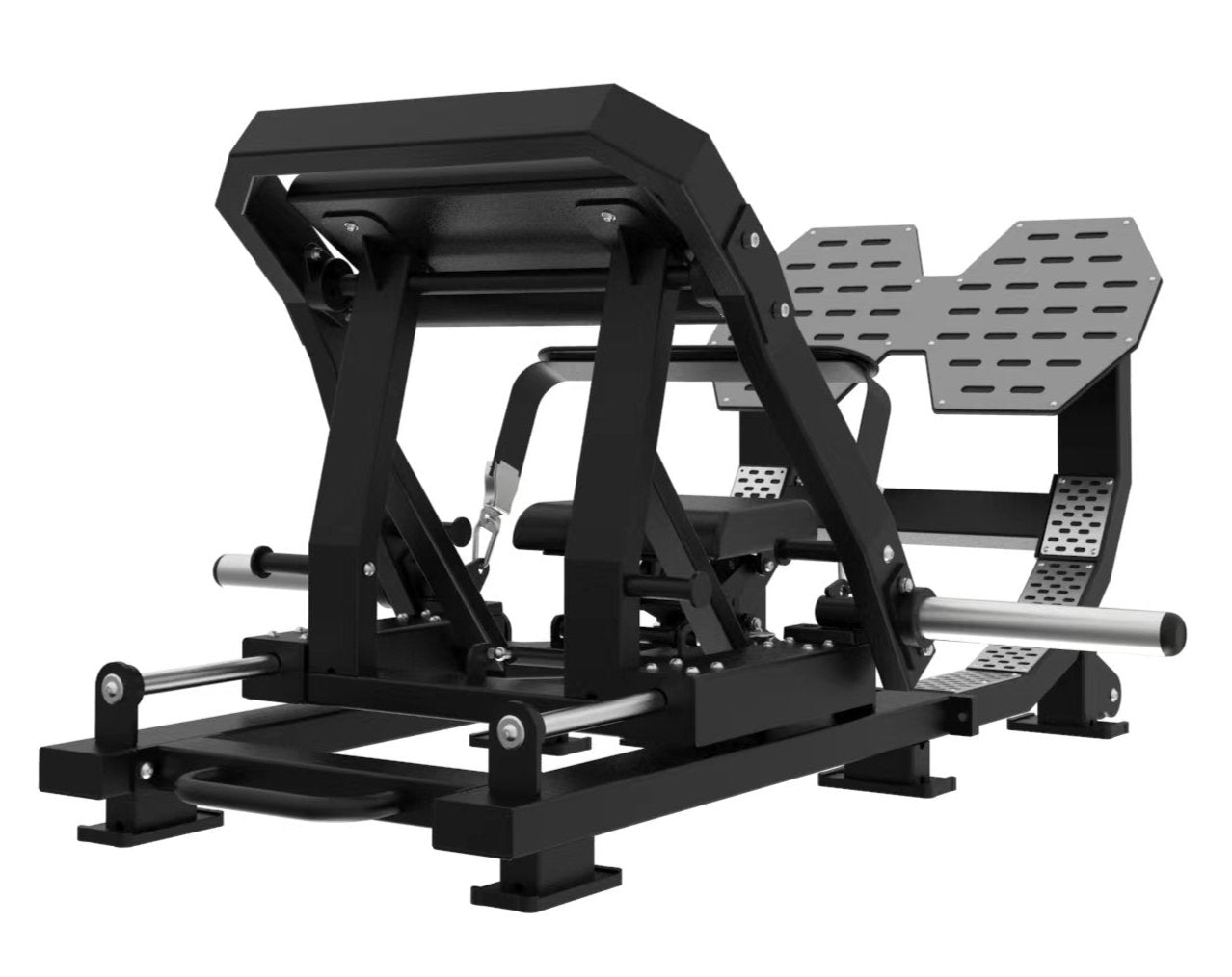 Hip Drive Machine PLATE-LOADED ADJUSTABLE BELTED HIP THRUST GLUTE DRIVE MACHINE – Temple ...