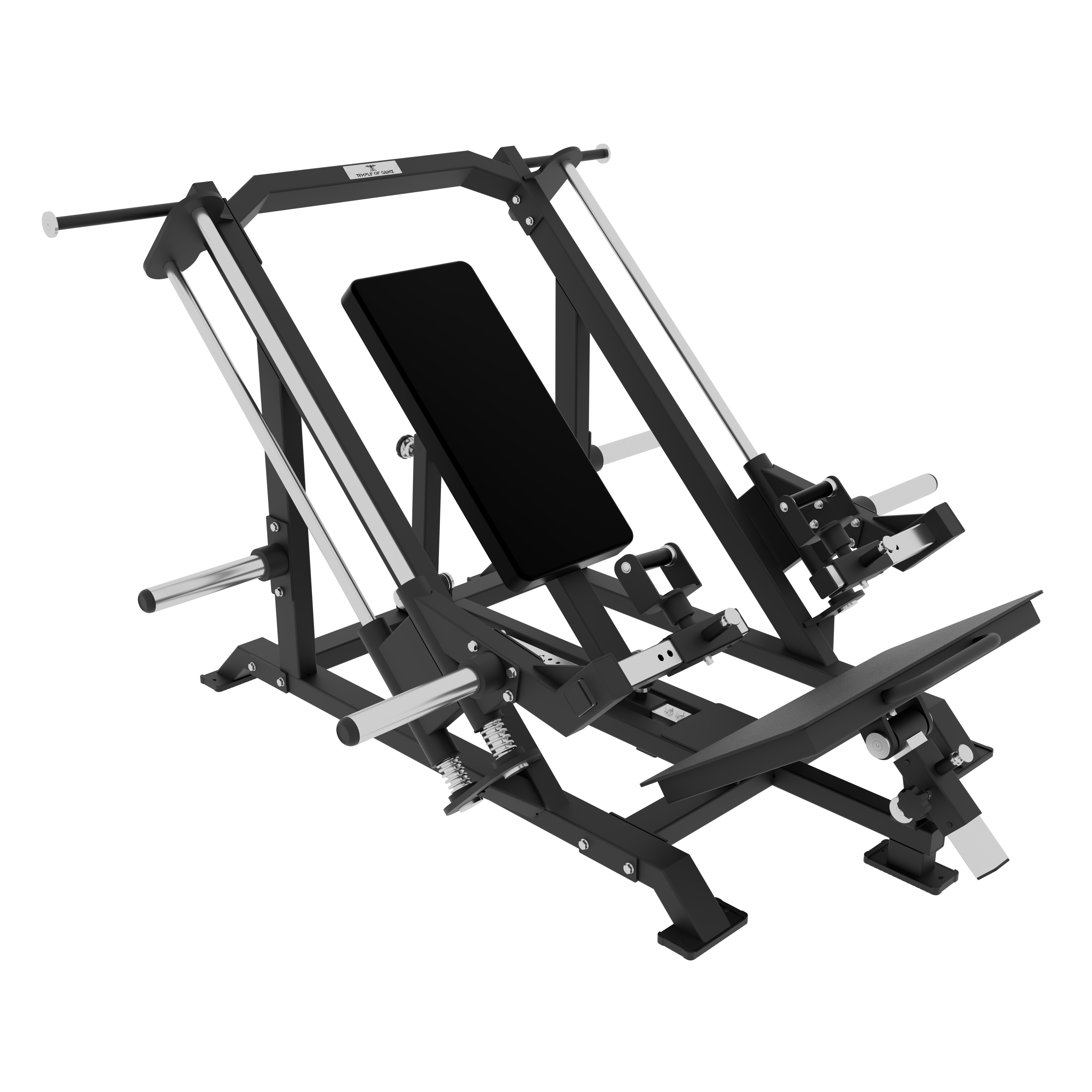 Iso Linear Row Machine PLATE-LOADED ISO-LATERAL LINEAR ROW VERSION 2 – Temple of Gainz