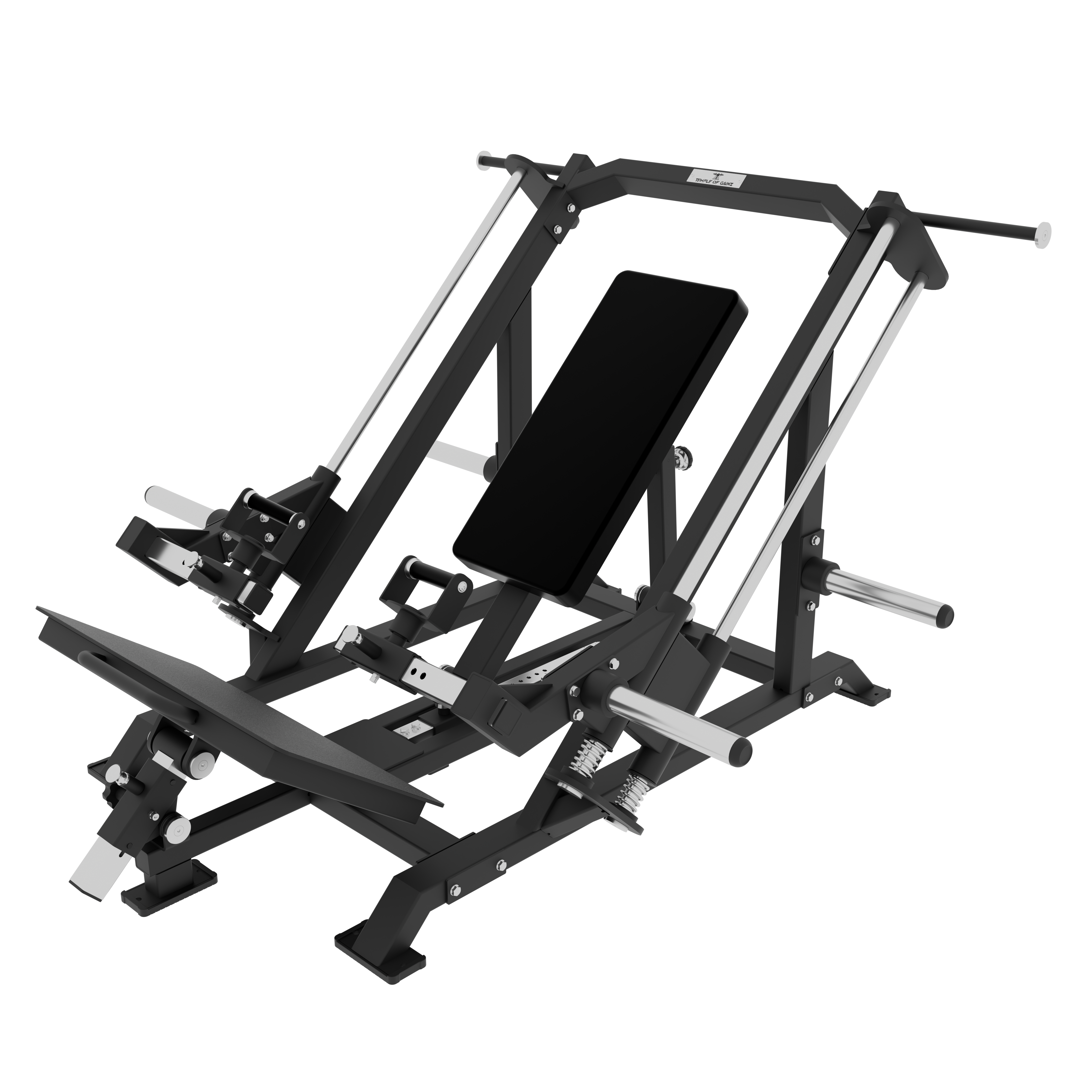 Iso Linear Row Machine PLATE-LOADED ISO-LATERAL LINEAR ROW VERSION 2 – Temple of Gainz