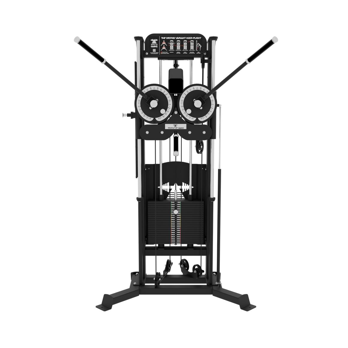 SELECTORIZED STANDING MULTI-FLIGHT MACHINE VERSION 3 – Temple of Gainz