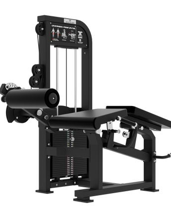 SELECTORIZED LEG EXTENSION + PRONE LEG CURL MACHINE VERSION 3