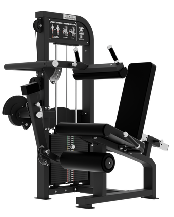 SELECTORIZED LEG EXTENSION + SEATED LEG CURL VERSION 3
