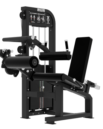 SELECTORIZED LEG EXTENSION + SEATED LEG CURL VERSION 3