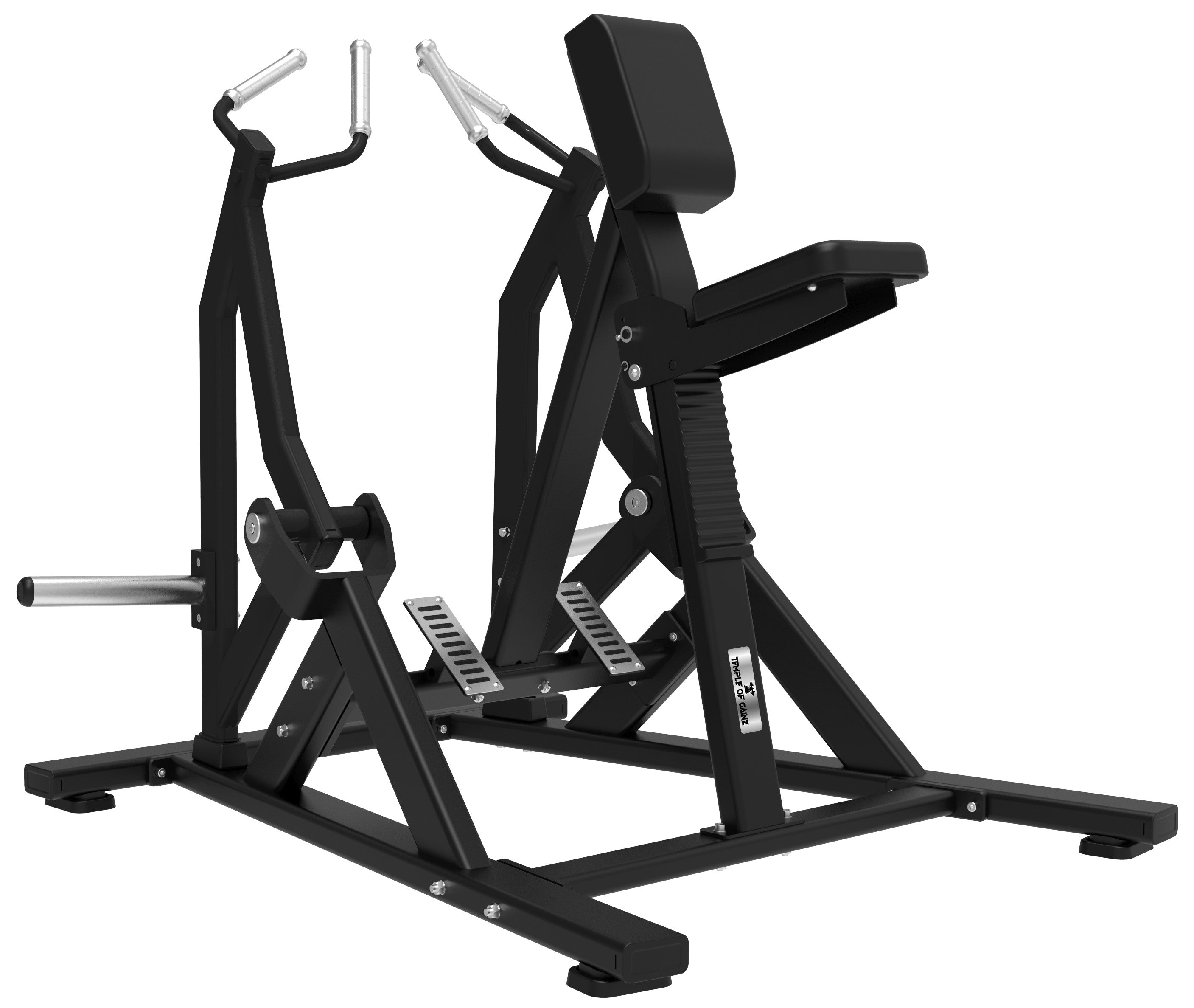 PLATE-LOADED ISO-LATERAL ROWING MACHINE – Temple of Gainz