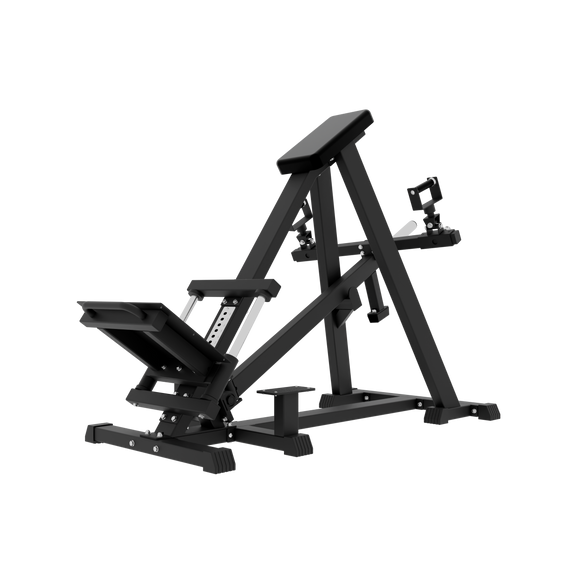 PLATE-LOADED ADJUSTABLE CHEST-SUPPORTED T-BAR ROW MACHINE VERSION 2 ...