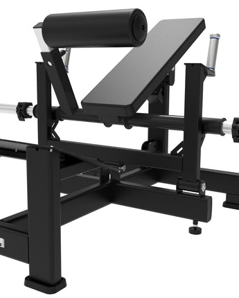 PLATE-LOADED HIP THRUST GLUTE DRIVE MACHINE VERSION 2