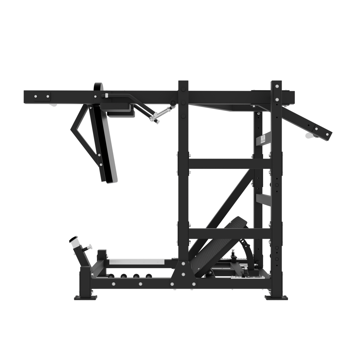 Small Pendulum Squat Racks PLATE-LOADED ADJUSTABLE PENDULUM SQUAT MACHINE VERSION 3.1 – Temple of ...